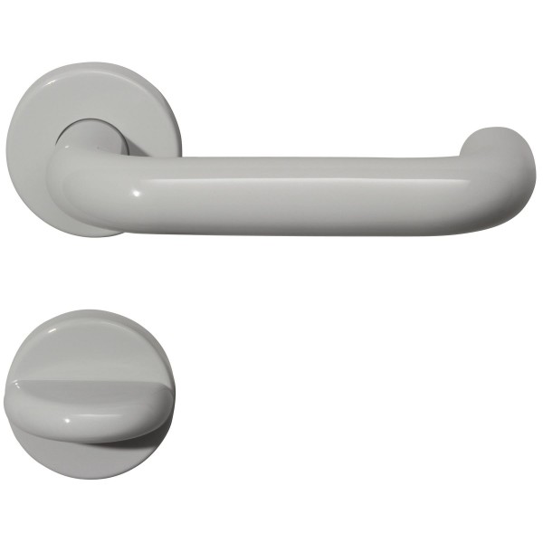 HEWI WC Drückergarnitur Rosette 111R02.230 Farbe 99 reinweiß