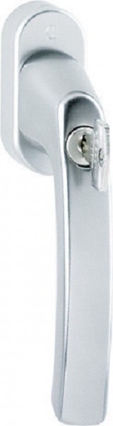 Hoppe Fenstergriff Luxembourg 099S/US952 VK 7/32-42 F1 mit Schrauben