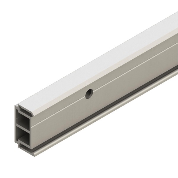gelbrot Abstandsprofil EV1 eloxiert gebohrt 2100 mm