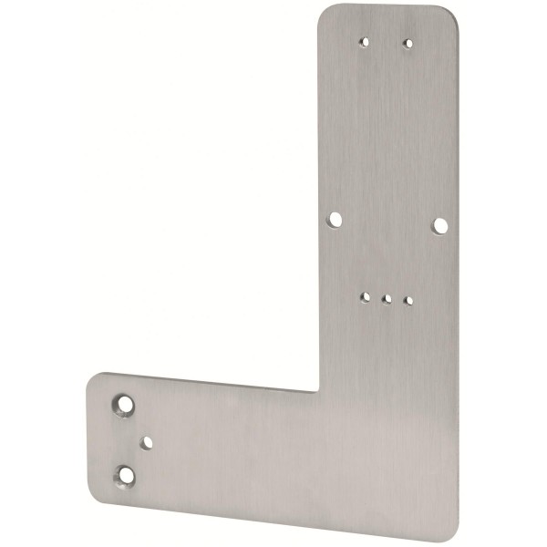 gelbrot Montageplatte für Rohrrahmentür lange Version