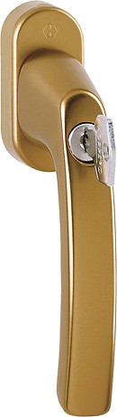 Hoppe Fenstergriff Luxembourg 099S/US952 VK 7/32-42 F4 mit Schrauben