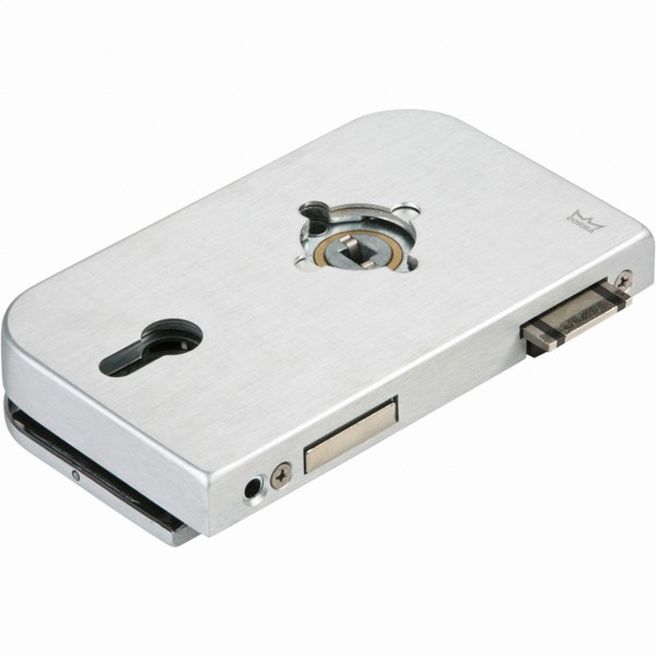 Dorma Glas Junior Office Schloss PZ DIN links LM silber eloxiert 11.200