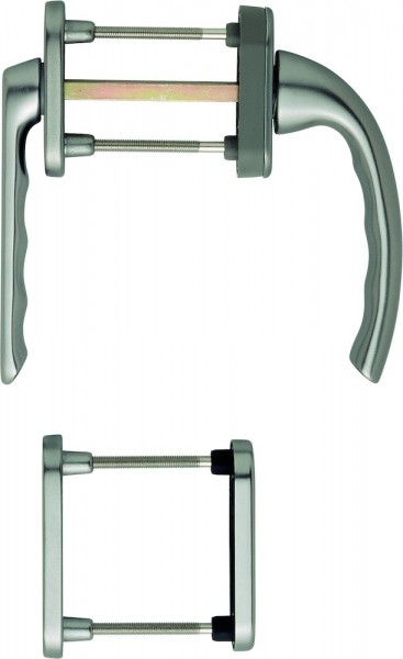 HOPPE Balkontür Rosettengarnitur Tokyo F9 10 mm Nocken TS 63 - 68 mm