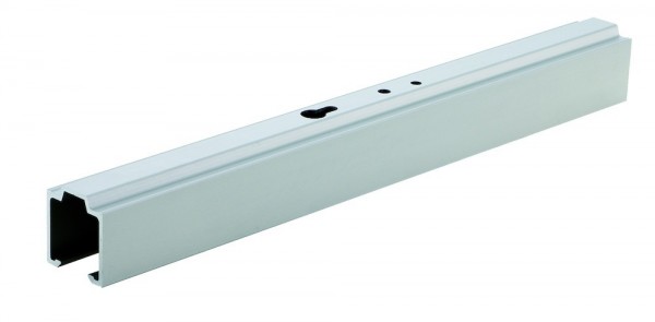 Woelm HELM 53/73 Laufschiene oben gelocht EV1 eloxiert , 2100 mm