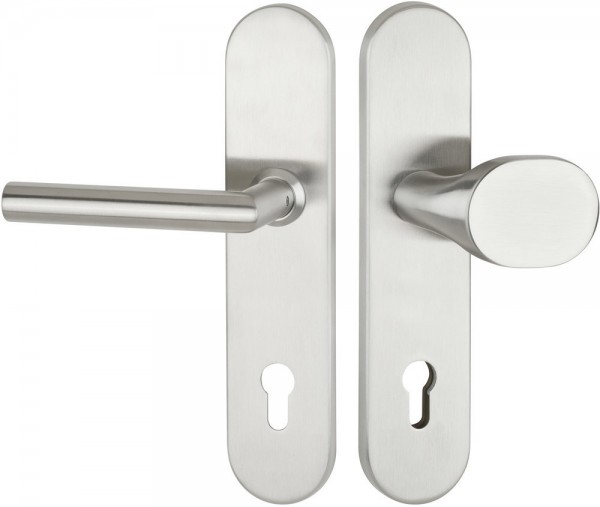 Hermat HT Schutz Wechselgarnitur BASIC 02 OF 60 Edelstahl matt PZW 92 mm ES1