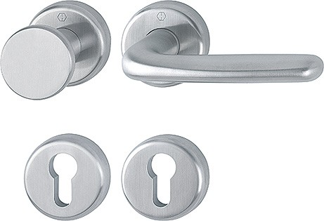 Hoppe Wechselgarnitur Cardiff PZ F69 Edelstahl matt E48/17KV/17KVS/1850Z