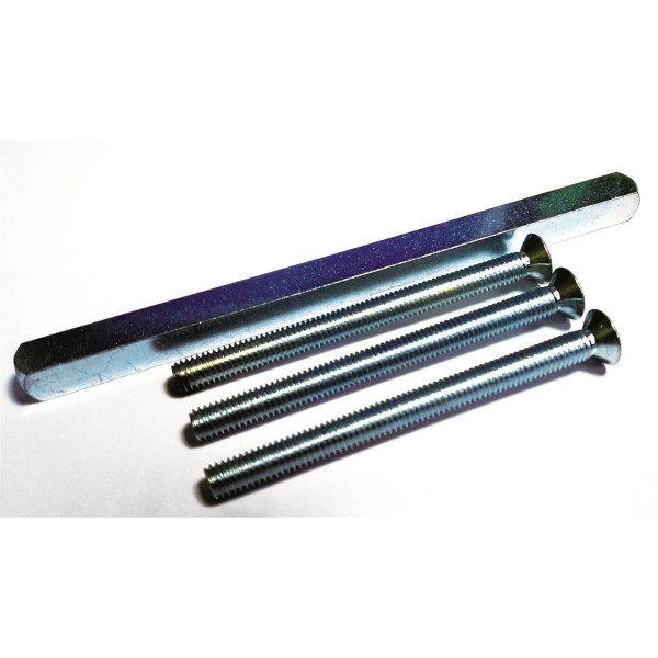 gelbrot Montageset 030 TS 63 - 67 mm Schrauben M6 x 75 mm Stift 8 x 140 mm