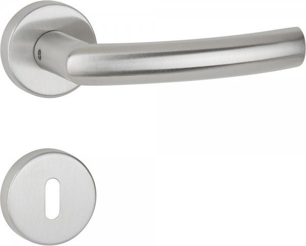Hermat ZT Rosettengarnitur BB BASIC 07 60 Edelstahl matt