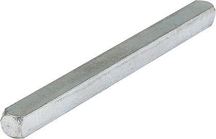 HOPPE Vollvierkantstift 8 x 140 mm Eisen verzinkt