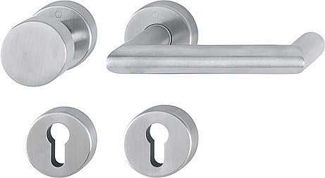 Hoppe Wechselgarnitur Rotterdam PZ F69 Edelstahl matt E58/42H/42HKVS/1401