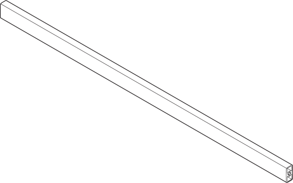 Blum TBX-Querreling antaro z. Ablängen RAL 9006 grau