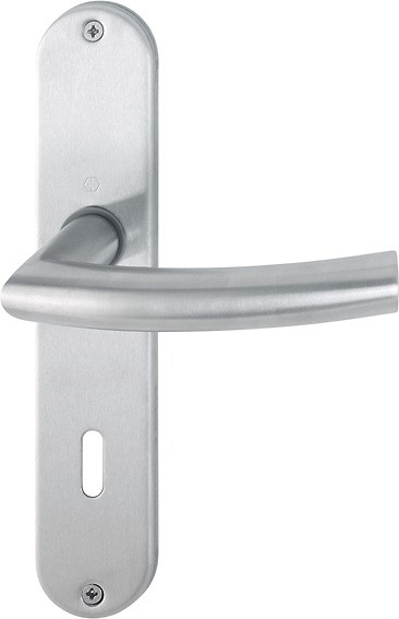 Hoppe Türgriffgarnitur Trondheim F69 Edelstahl matt OB E1430Z/302 SST