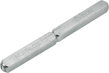 Hoppe AP Stift 9 45/4/65 asymetrisch 9 x 114 mm verzinkt