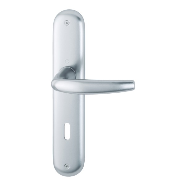 Hoppe ZT Drückergarnitur Atlanta F1 Aluminium natur 1530/273P OB 72 mm