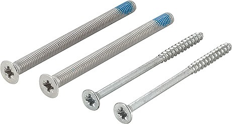 Hoppe Zubehör für Sertos Griff / Griff Rosette u. Kurzschild HOPPE