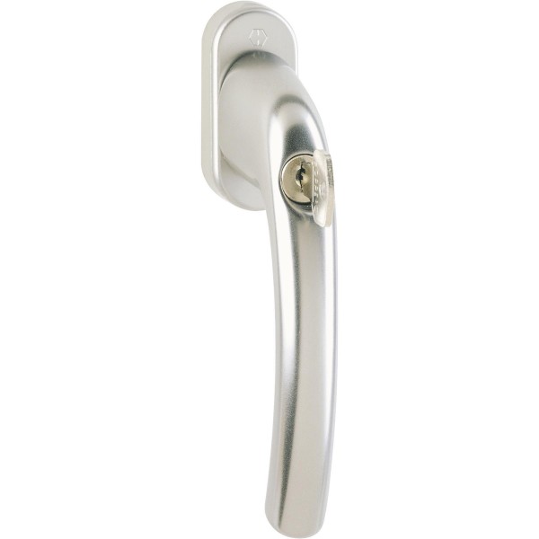 Hoppe Fenstergriff Tokyo 0710S/U26 abschlb. VK 7/42 F1 mit Schrauben