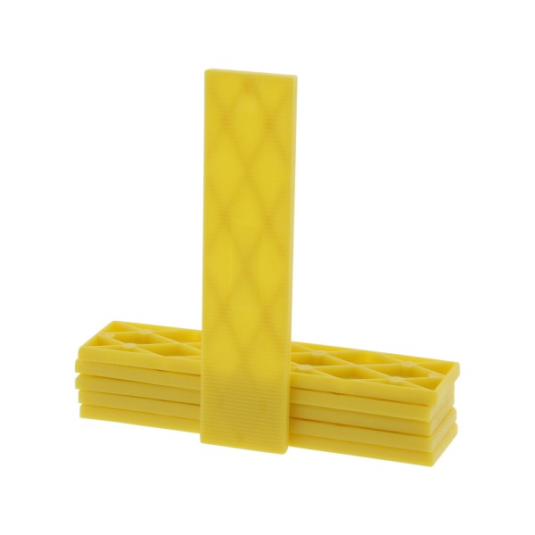 ToniTec 6000 x Verglasungsklötze Unterleger Glasklötze 100 x 24 x 1/ 2 / 3/ 4/ 5/ 6 mm