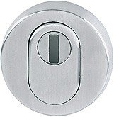 Hoppe Schutzrosette außen F69 Edelstahl matt PZ E42NSB-ZA
