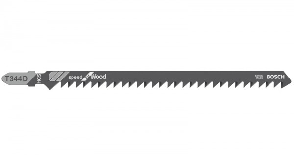 Bosch Stichsägeblätter a 3 Stück T344D Holz GL=152 mm