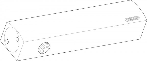 GEZE Türschließer TS 4000 S EN 1 - 6 silberfarbig