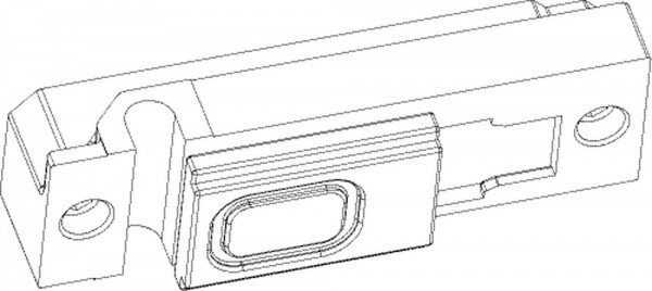 GEZE Flexible Öffnungsbegrenzung für Gleitschiene 1-2 flüglig