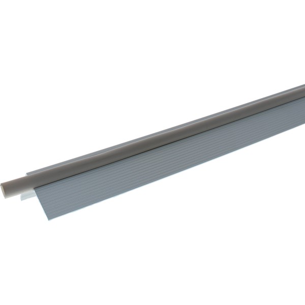 Ellen Renovierungsdichtung Türdichtung ARP 45 Schiene aus Aluminium silber eloxiert 100cm