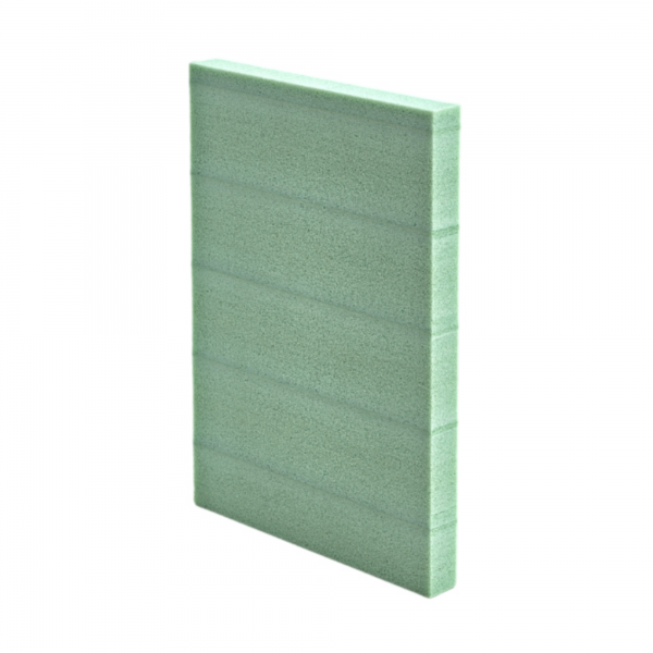 gelbrot PET-Platte Stärke 50 mm 200kg/m³ Format 1220 x 2448 mm