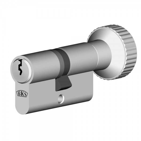 BKS Knaufzylinder 8806 BL 65 / 45 mm Knaufseite 45 mm ; mit 3 Schlüsseln