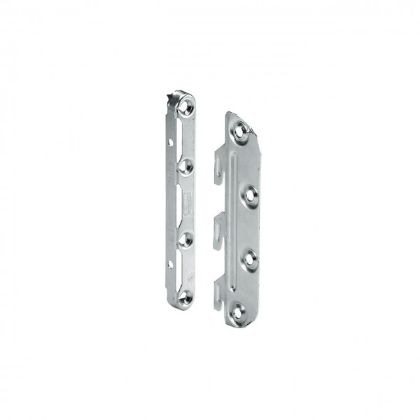 Hettich Bettverbindungsbeschlag 130 mm chromatiert