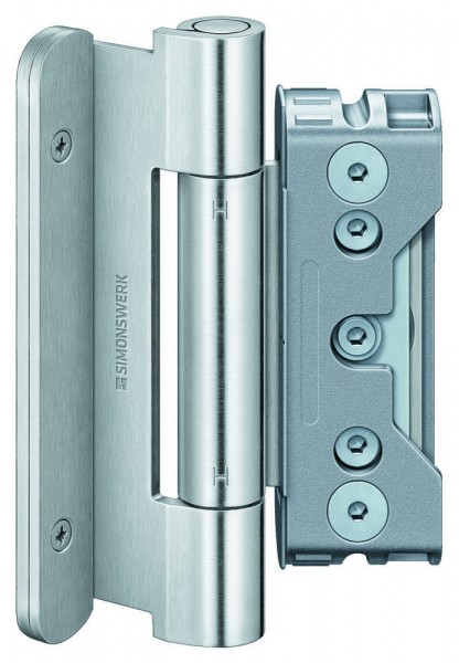 Simonswerk Holztürbänder BAKA Protect 4030 3D FD Edelstahl matt gebürstet MSTS