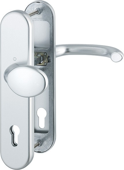 Hoppe Wechselgarnitur Marseille ES1 F1 Aluminium natur 76G/3331/3410/1138