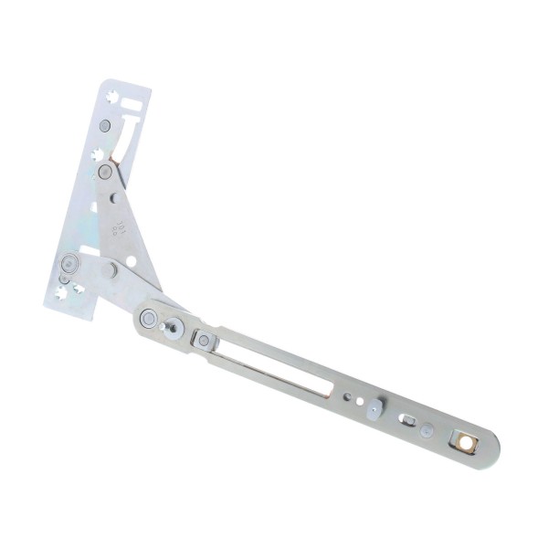 Siegenia Scherenarm DF3 VV34 SM13 rechts Titan Silber TSAV3021-100043