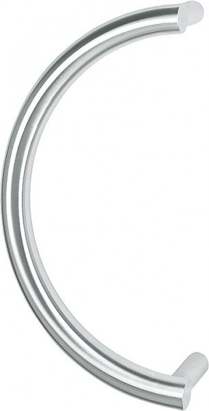 HOPPE Bügelgriff Halbkreisform F69 Edelstahl matt E5311 350 Stichmaß