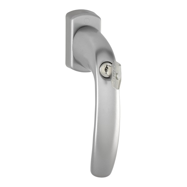 Hoppe Fenstergriff New York 0810S/U10 Secu VK 7/40 F9 ohne Schrauben