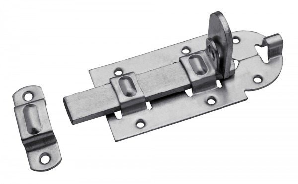 Niederhoff + Dellenbusch Schloss - Türriegel gerade , verzinkt Länge 120 mm Nr. 1702 0120 33