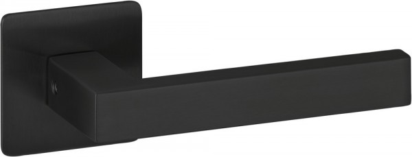 Hermat ZT - Drückerpaar 1682 L WEST Oberfl. 74 (Classic Black beschichtet)