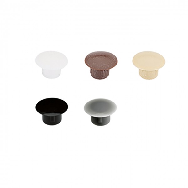 Hettich Abdeckpilz Kunststoff 8 mm weiß