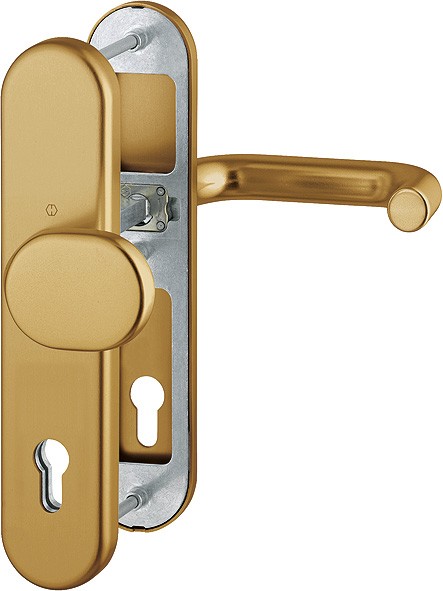 Hoppe HT Wechselgarnitur Paris ES1 F4 Aluminium bronze 92 mm PZ