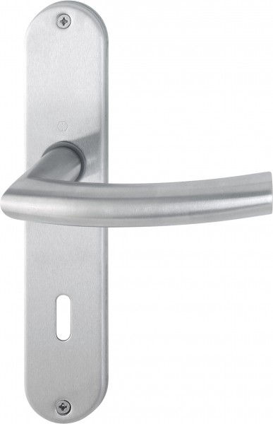 Hoppe Türgriffgarnitur Trondheim F69 Edelstahl matt SK/OL E1430Z/302 SST