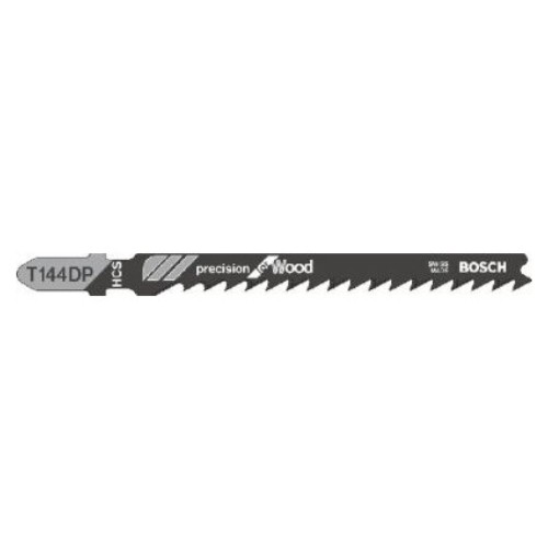 BOSCH Stichsägeblätter a 5 Stück T144DP Holz GL=100 mm
