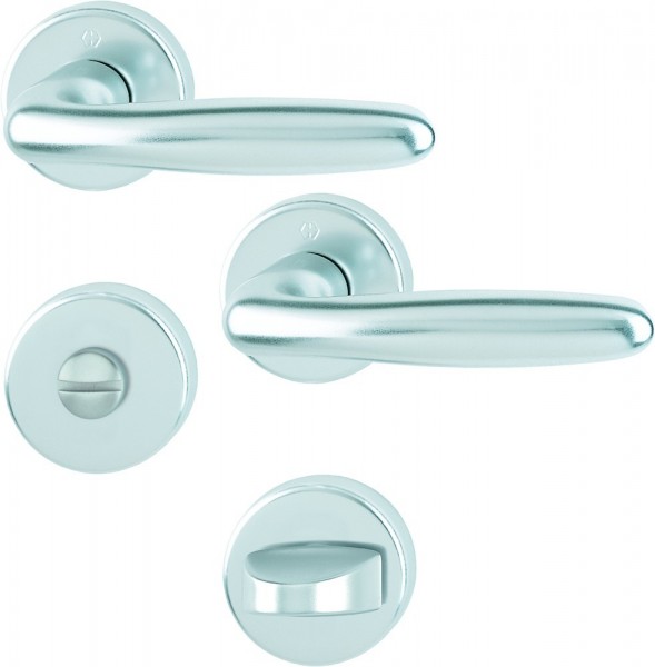 Hoppe Drückergarnitur Verona F1 , SK/OL 1510/42KB/42KBS