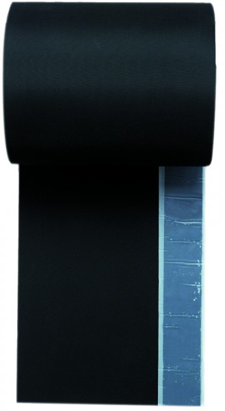 gelbrot EPDM-Folie Außen mit SK Butyl 150 x 0,8 mm Rolle á 20m