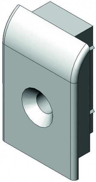 KFV Stulp Abdeckkappe grau DZM 171SG für 20 mm Stulp