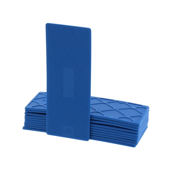 ToniTec® 1000x Verglasungsklötze Unterleger Glasklötze 100x38x2