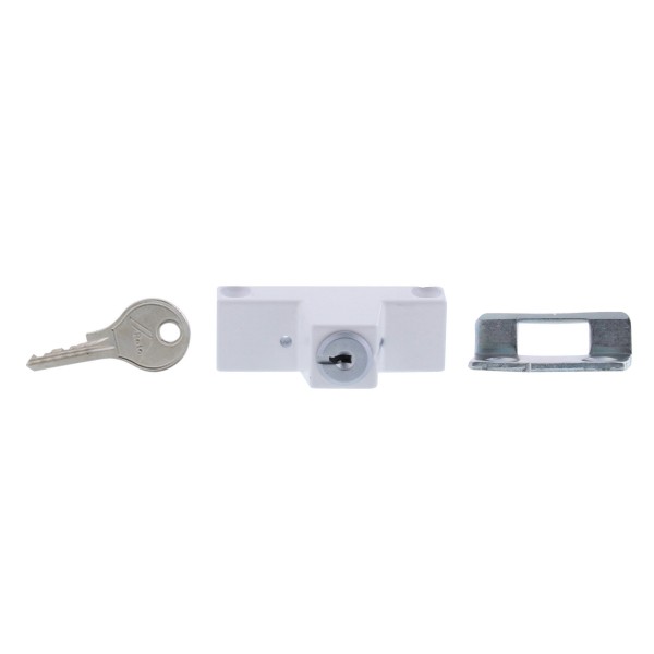 Roto Drehsperre mit Schlüssel, weiß beschichtet, M811A17001, 230153