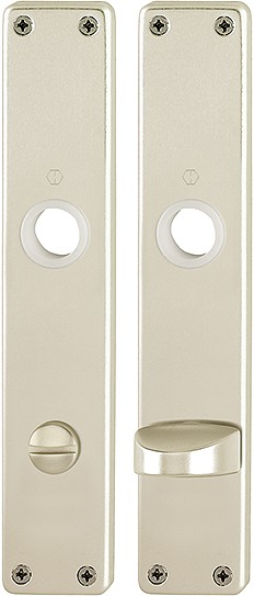 Hoppe Badlangschild London F2 Aluminium neusilber SK/OL 202SP