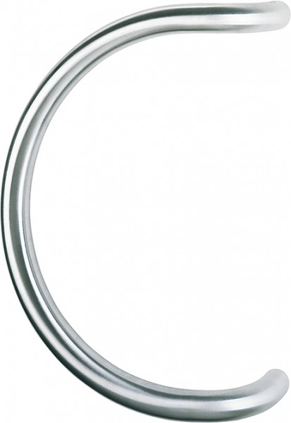 Hoppe Bügelgriff Halbkreisform F69 Edelstahl matt E5310 350 Stichmaß