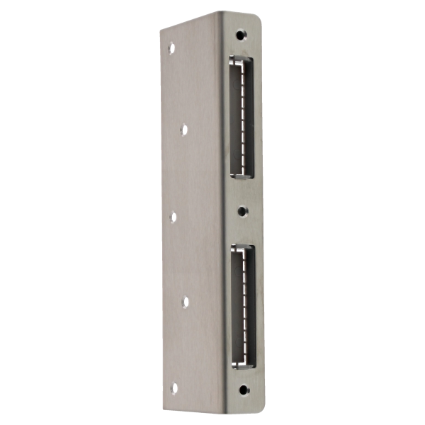 FEPS Lock universal Reparaturschließblech FE-RS001 für Zimmertüren Edelstahl gebürstet rechts/links verwendbar