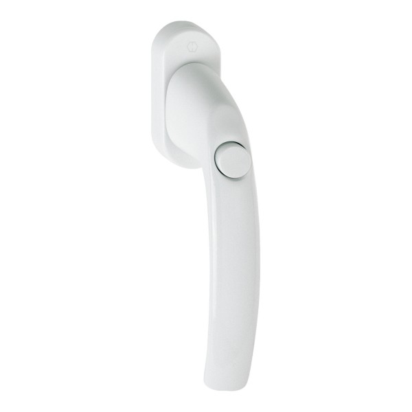 Hoppe Fenstergriff Atlanta 0530SV/U26 VK 7/40 F9016 ohne Schrauben