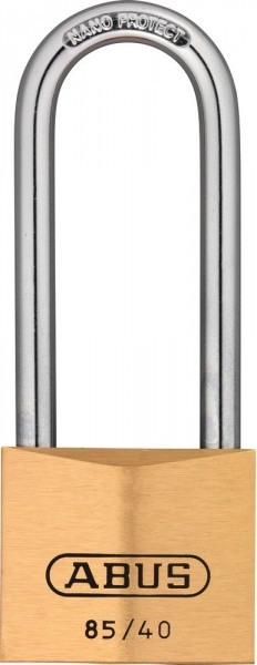ABUS Vorhangschloß 85 HB, mit hohem Bügel,gleich-sperrend, 40 mm, Bügelhöhe